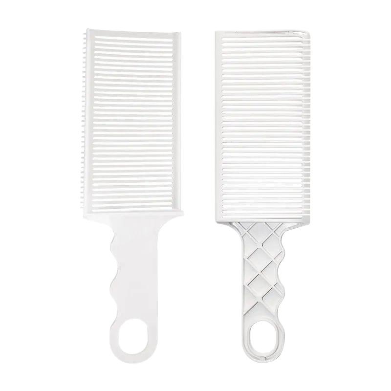 Men's Flat Top Hair Styling Comb - Self-Assistant Edge Trimming Barber Cutting Tool
