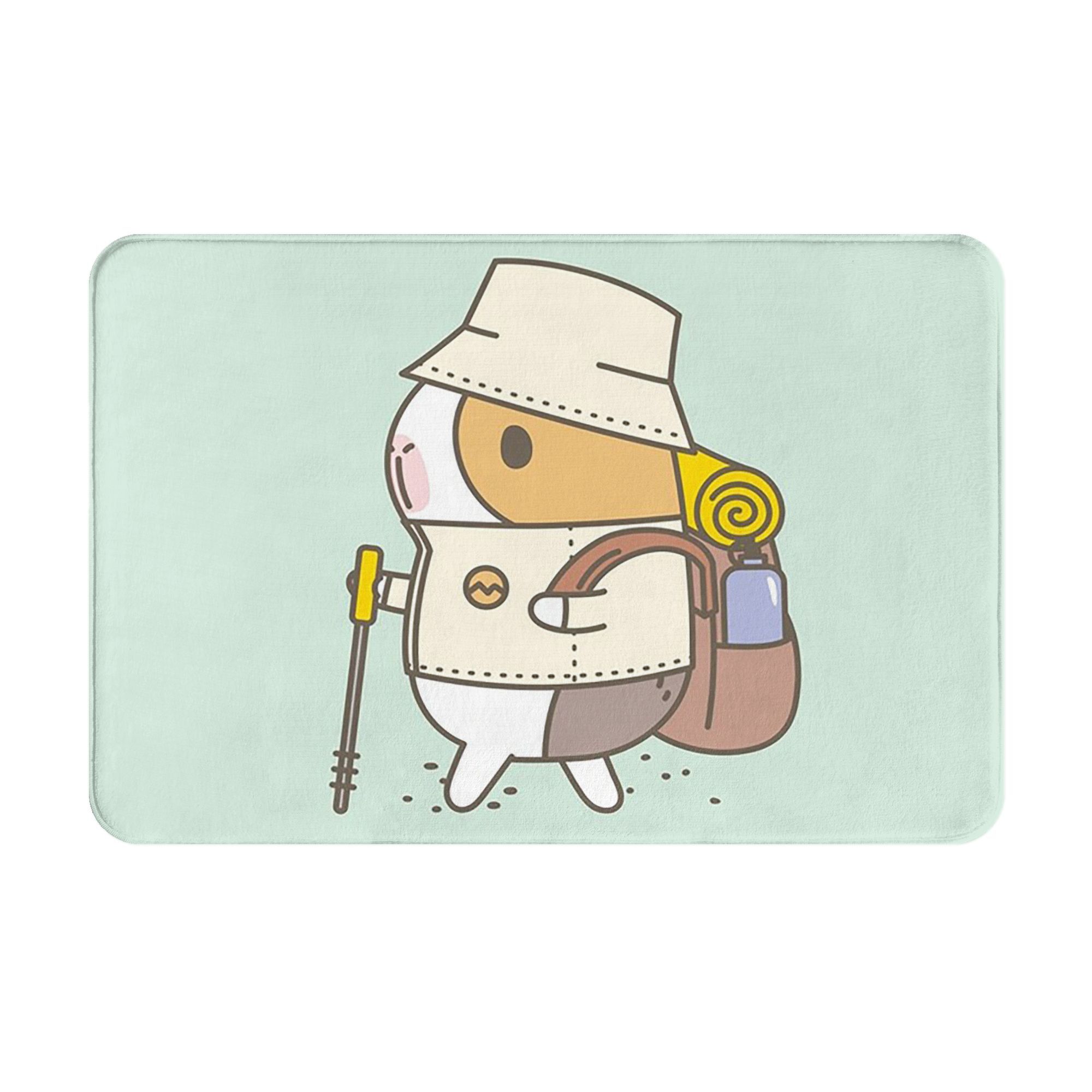 

Bubu the Guinea Pig, Hiking Non-slip Doormat Floor Mat Cushion Carpet Rug for Kitchen Entrance Home Balcony Footpad Mats 40cm x 60cm