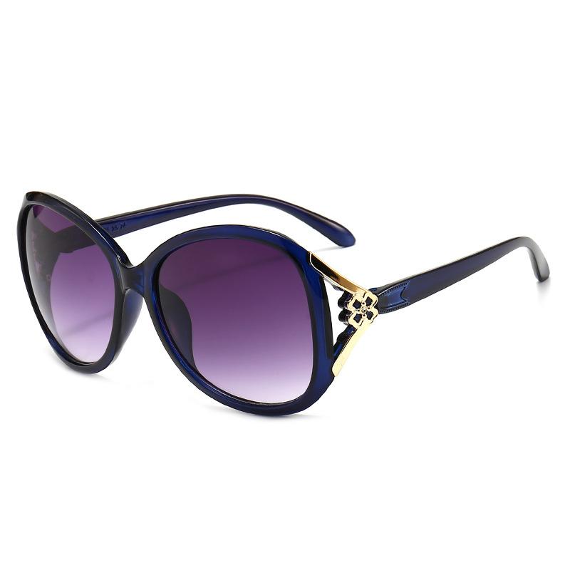 Four-Leaf Clover Sunglasses Ins Women'S Sunglasses Sunshade And Eye Protection Han Chao