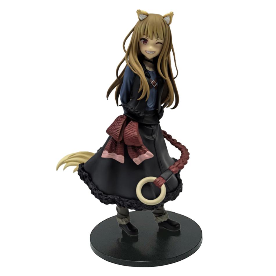 17CM Anime Holo Figure Spice and Wolf: MERCHANT MEETS THE WISE WOLF Anime Figure Collection Ornament Model Toy Action Figure PVC