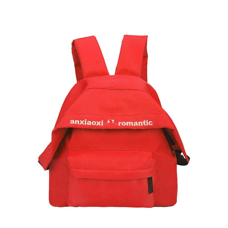 Adorable Sports Style Children s Backpack Princess Canvas Versatile Bag 2024 New Summer Fashion красный