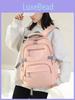 Student Backpack Nylon School Bag With Padded Straps For Middle School Kids