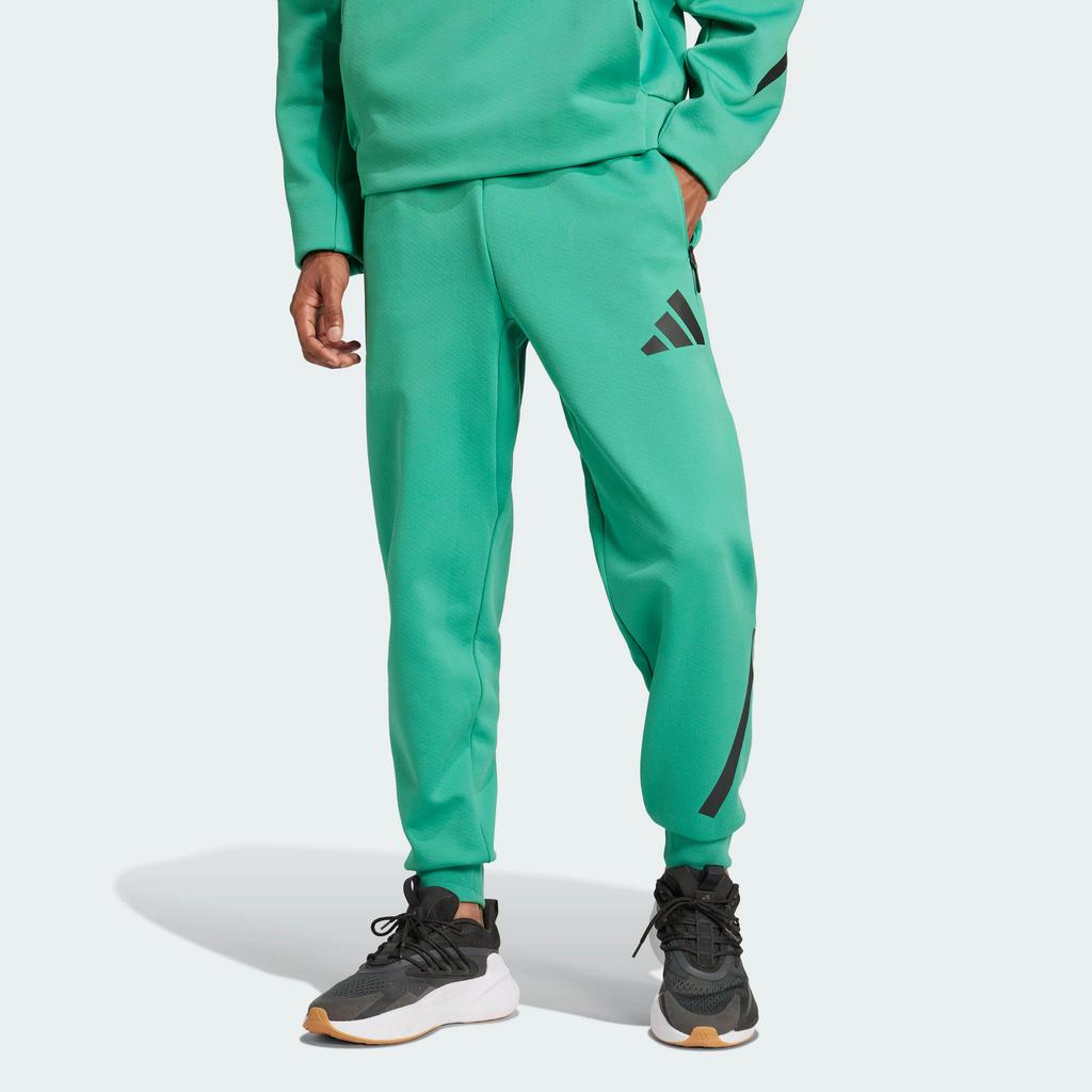 Adidas Z.N.E. True Healing Series FW24 Comfortable Black Label Uniform Jogger Pants Men Jogger Pants Light-Turf-Green JD6442