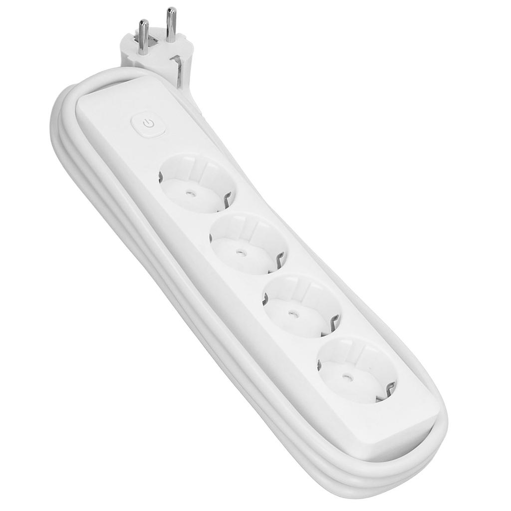 Outdoor Power Strip Multiple Socket Electrical Extension Cable Protective Contact Plug 10A 2200W