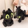 How To Train Your Dragon Plush Toothless Pendant Doll Dragen Hiccup Toy Black Pillow Cushion Soft Goft For Children