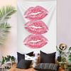 Valentines Day Kiss Tapestry Decoration Art Microfiber Background For Bedroom Living Bar Garden Outdoor Festival