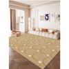 French Style Large Area Carpet For Living Room Stain Resistant Easy Care Non Slip Sofa Mat Home Absorbent Foot Mat