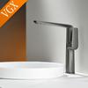 VGX Luxury Bathroom Faucets High Basin Mixer Tall Sink Faucet Gourmet Washbasin Tapware Hot Cold Water Tap Brass Rose Gold Grey