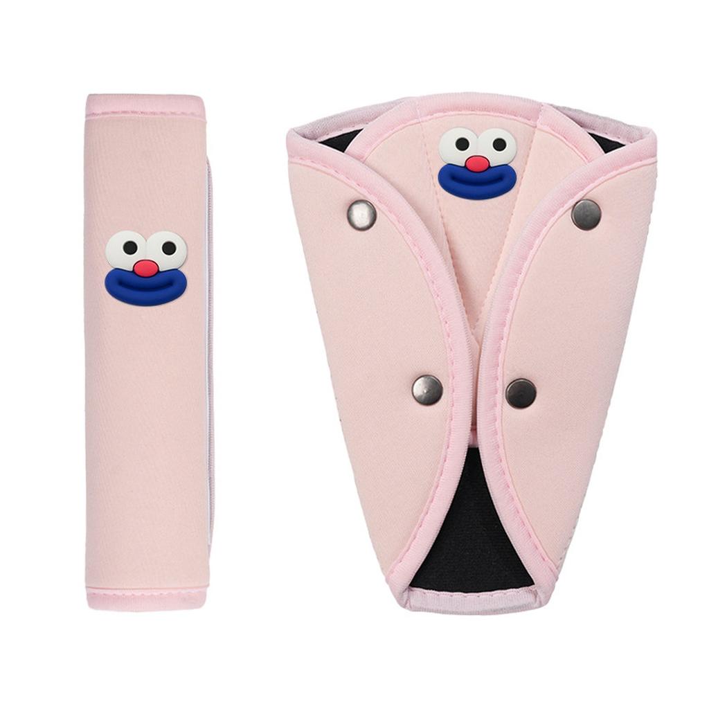 My Melody Cartoon Cute Child Seat Belts Car Seat -strangle Shoulder Pads Fastening Safety Belts