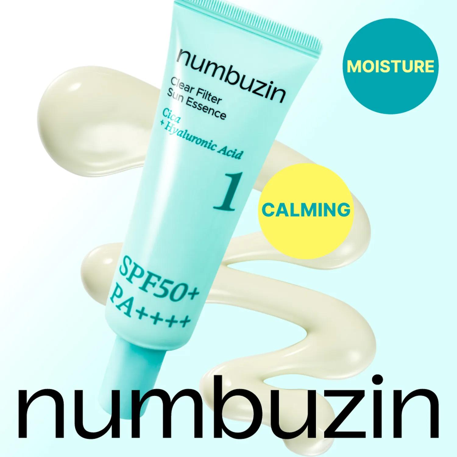 

[Duo Set] нумбузин No. 1 прозорий фільтр Sun Essence SPF50+ PA++++ 50 мл + 50 мл Duo Set 1EA