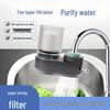 Splash-Proof Kitchen Faucet Water Purifier with Washable Ceramic Filter