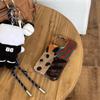 Autumn-Winter Leopard Patchwork Phone Case for iPhone 14-17 Pro Max (4-Color, Female Design)
