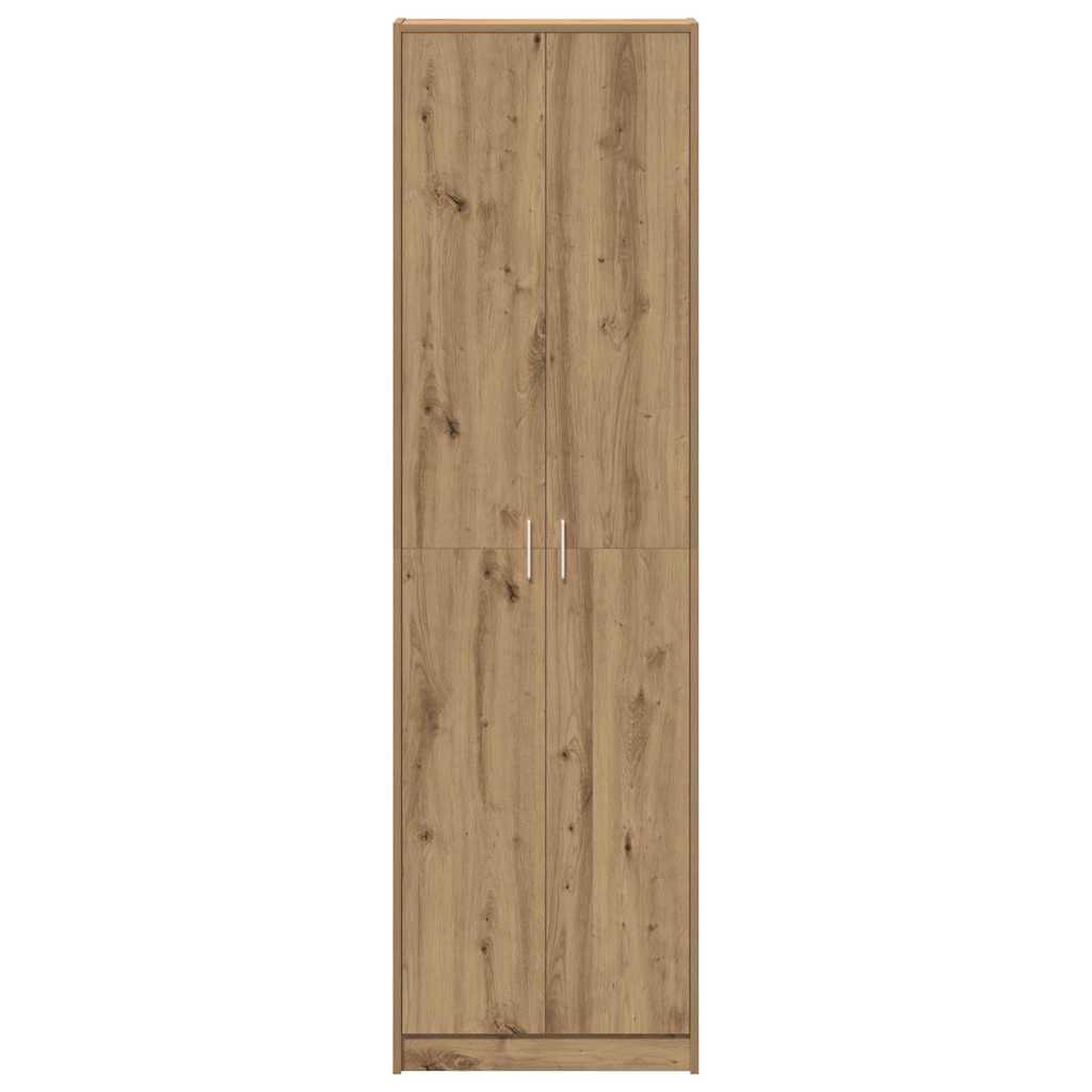 Artisan Oak Wardrobe 55 x 25 x 189 cm Engineered Wood