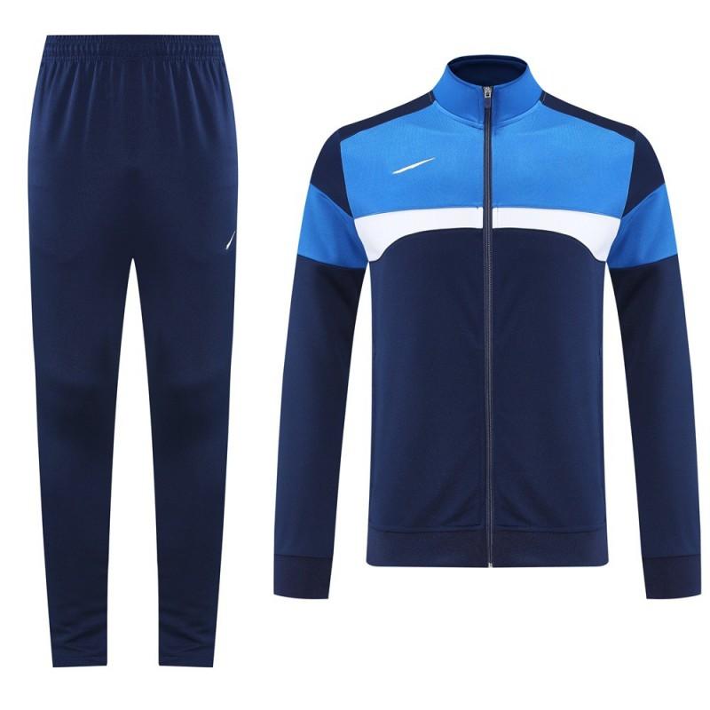 AJ Tracksuit Set Long Zip Football Training Suit No Team Men Women Sportswear