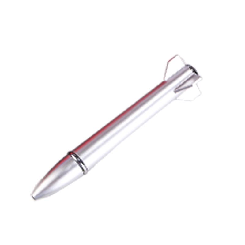 Airplane Rocket Shaped No-Leak Ballpoint Pen with Logo Printing, High-Value Design