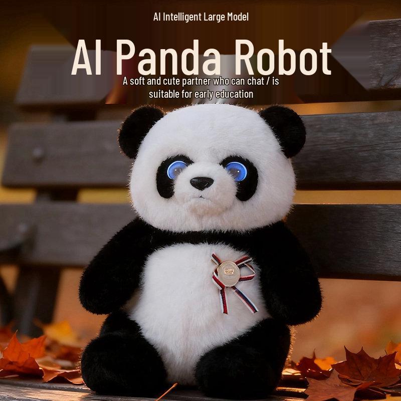 AI Interactive Panda Emotional Companion Robot - Smart Toy & Electronic Pet for Kids