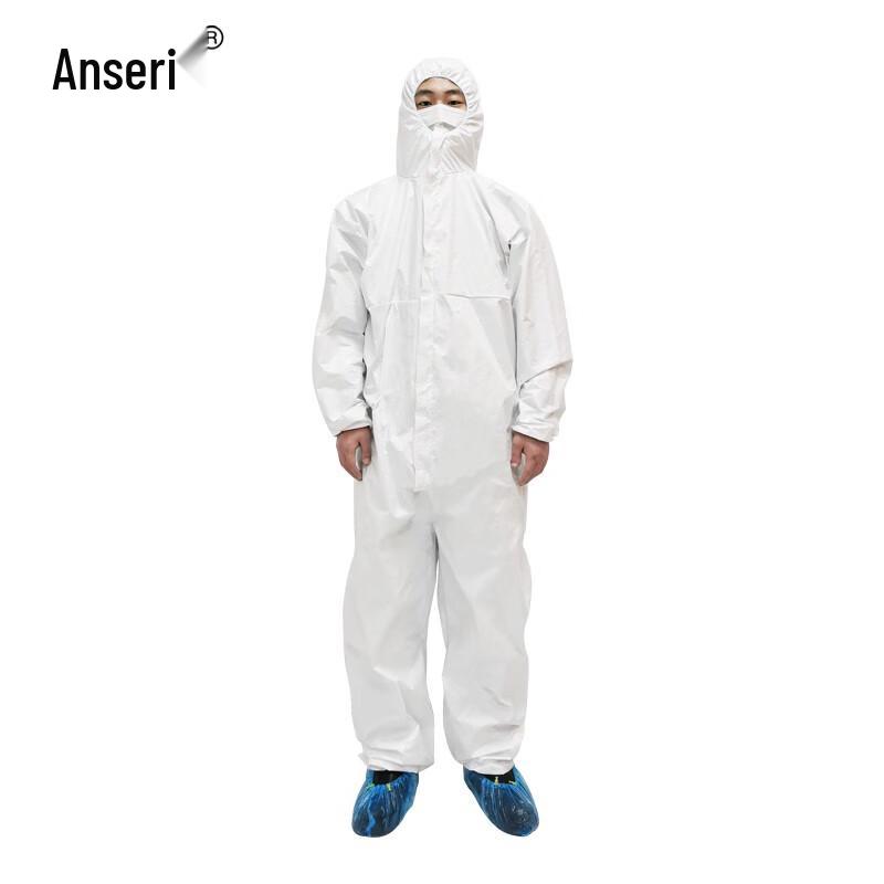 Disposable Non-Woven Protective Coverall L
