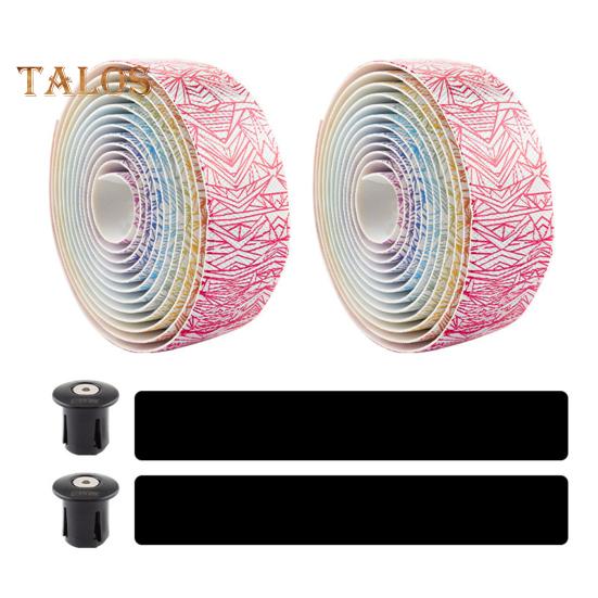 

Лента для руля велосипеда для шоссейного велосипеда, устойчивая к пятнам, амортизирующая, нескользящая, удобная лента для сцепления с болтовым стопором 1 Pair