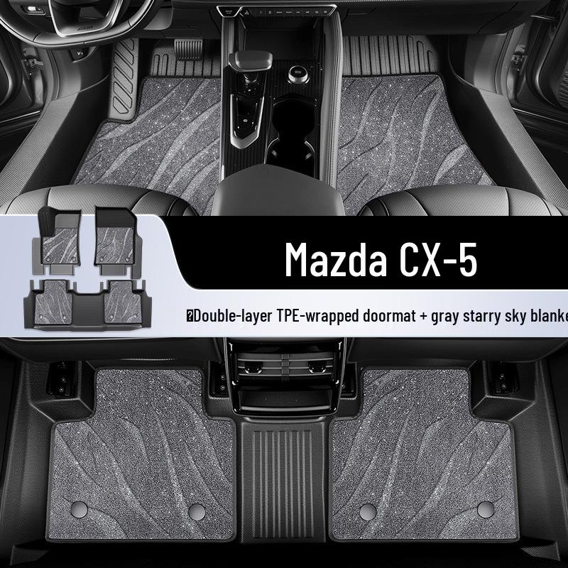 2025 Mazda CX-5 TPE Full Coverage Floor Mats & Interior Accessories