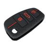 For A1 S1 A3 S3 A4 A6 RS4 TT Q3 Q7 2005 - 2013 Remote Car Key Cover Shell Skin Protector Silicone Auto Key Case Fob Keyless