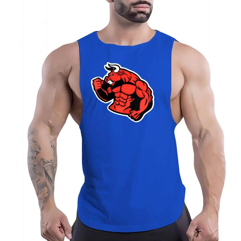 Freizeit Ärmelloses Shirt Basketball Outdoor Mode Atmungsaktive Vier Jahreszeiten Schnell Trocknend Y2k Sport Fnaf Gym Kleidung Männer Tank Top