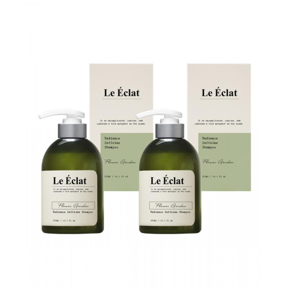 Leeclat Radiance Caffeine Shampoo Flower Garden 500ml 2pcs NONE