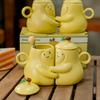 Cuddle Pear Mug Couple Models A Pair of Cups To Send Girlfriend Creative Gift Ceramic Boys Quirky Cute Water Cups