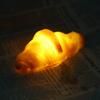 Bread Light Simulation Novelty Decorative Bedroom Bedside Battery LED Night Lamp