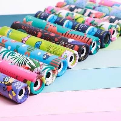 Cute Cartoon Magic Kaleidoscope Toy Portable Rotating Kaleidoscope Classic Science Experiment Educational Toys Kid Gifts