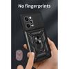 Slide Lens Protect Cover For Poco X5 Pro 5G Case RIng Holder Armor Shockproof Coque Poko Little X5 X 5 Pro X5pro Pocox5pro Funda