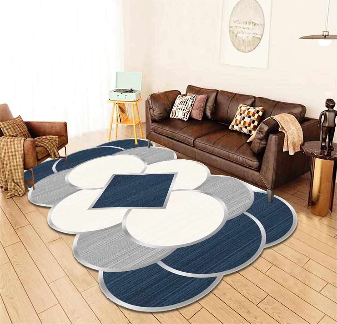 

Ковер полностью покрытый противоскользящим ковриком для журнального столика в гостиной, китайский классический ковер для спальни, прикроватный ковер 200 * 300cm