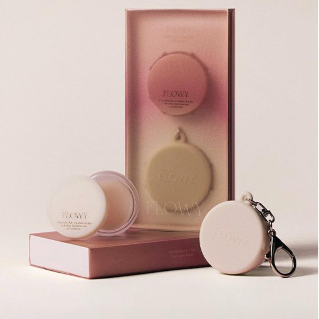 [FLOWY] PDRN Vital-F Бальзам для губ 5 г + Набор брелков