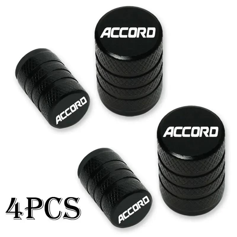 Car Wheel Tire Valve Caps Tyre Stem Covers Airdust Waterproof For Honda ACCORD Car Accessories