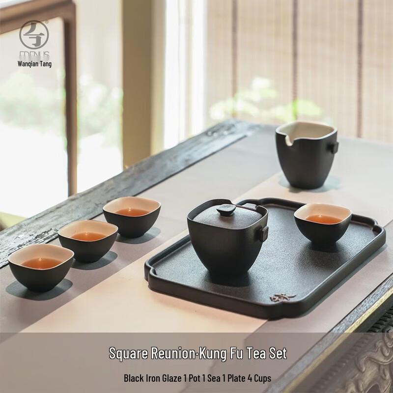 Wanqiantang (Edenus) Luxury Ceramic Kung Fu Tea Set