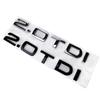 2026 Hot Sticker Decal for Audi A3 A4 A5 A6 Q3 Q5 Q7 S7 Chrome Black ABS Letters 2.0 TDI 3.0 TDI Rear Boot Trunk Logo Badge Emblem