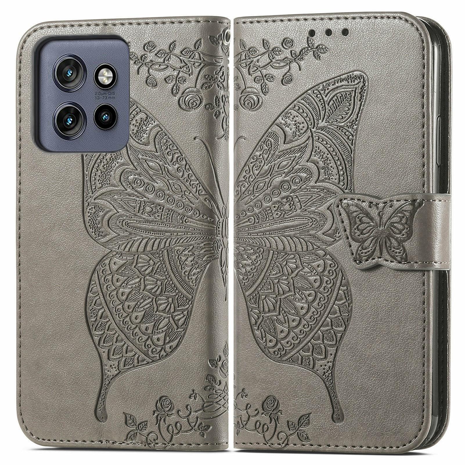 

For Motorola Edge 60 Neo 5G/Edge 50 Neo 5G/Moto S50 5G/Thinkphone 25 5G Case PU Leather Wallet Phone Cover Butterfly Pattern G