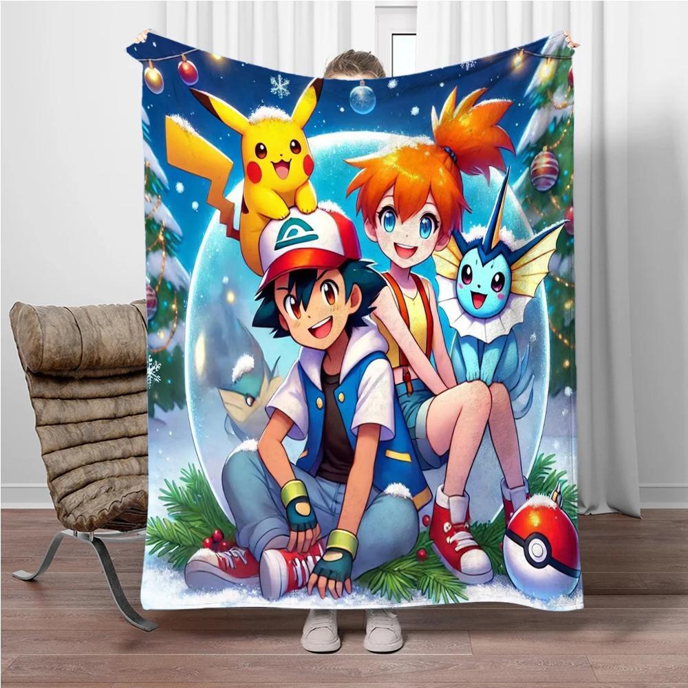 

Japan Cartoon Charizard Pokemon Children Warm Soft Blankets for Sofa Bed Cover Blanket Suitable for Birthday Souvenir Gifts 100cm x 150cm