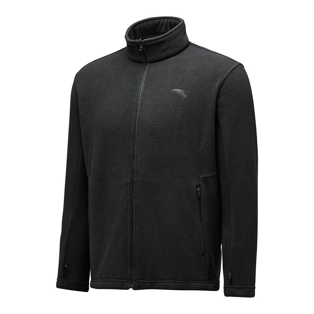 Anta Woven Hooded Two-Piece Set Warm Water-Resistant Windbreaker Women outerwear Basic-Black 462540210-1