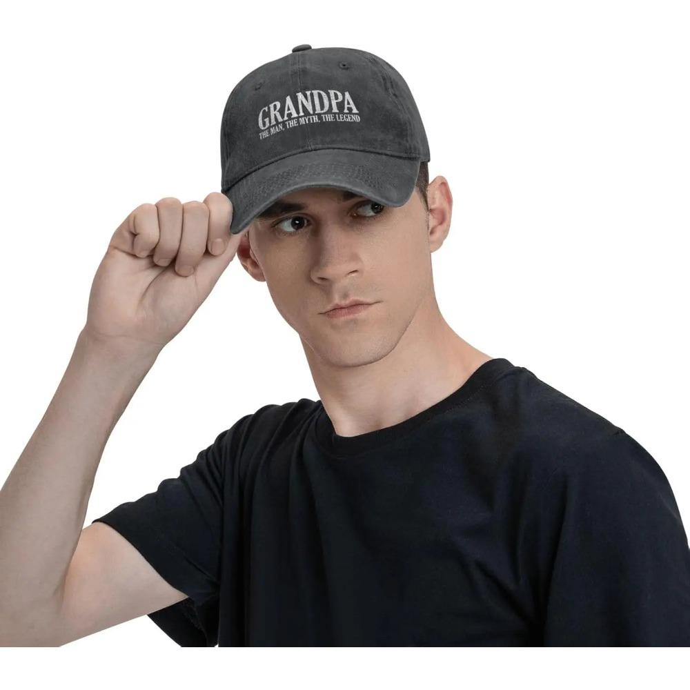 World's Best Grandpa Baseball Cap Golf Dad Hat Adjustable Original Classic Low Profile Cotton Hat Men Women