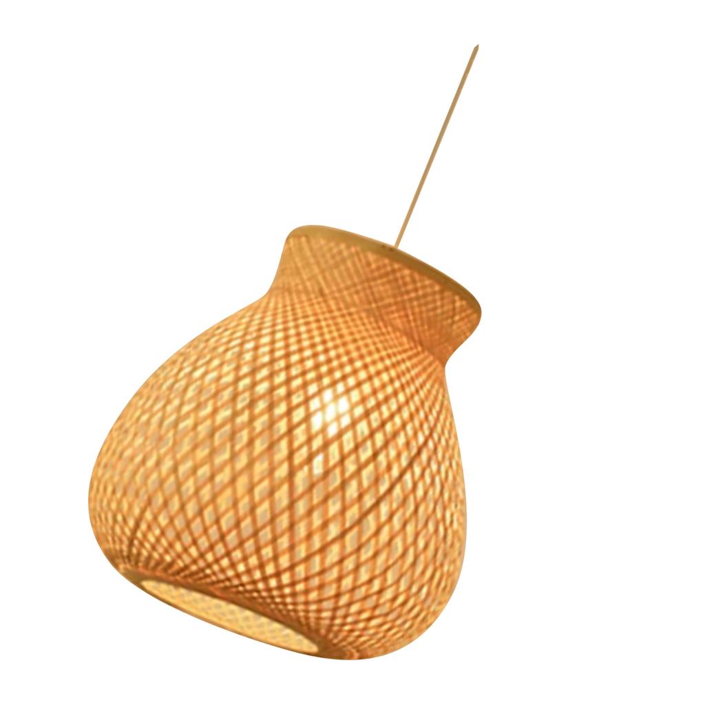 Bamboo Pendant Light Hand Woven Natural Bamboo Pendant Ceiling Light Fixture Distinctive Modern
