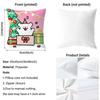 Cute L-Line P-Puppy Cushion Cover Comfortable Reversible Pillow Cover Ideal for Car Sofa Bedroom & Beyond