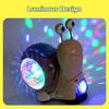 Glowing & Music-Playing Crawling Snail Toy, Auto-Sensing Interactive Musical Toy for Toddlers – Green