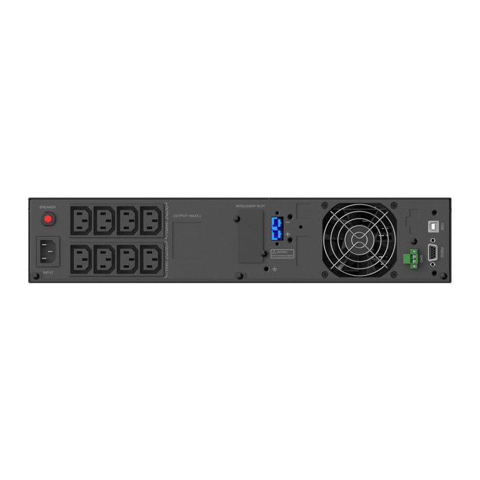 Conceptronic ZEUS51E1K UPS Doppia Conversione 1kVA/1000W 8 Prese AC Rack-mountable