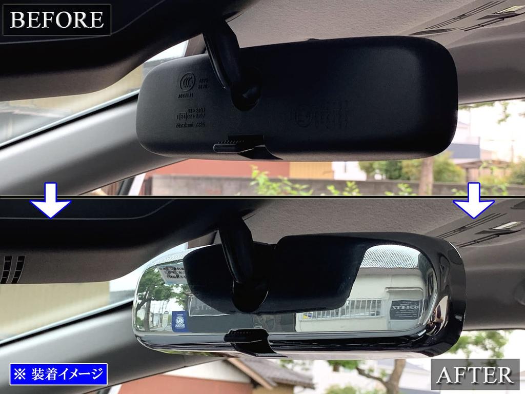 BRIGHTZ Aqua 10 11 15 16 Chrome Rearview Mirror Cover MXPK10 MXPK11 MXPK15 MXPK16 [ROOM-MIR-003]