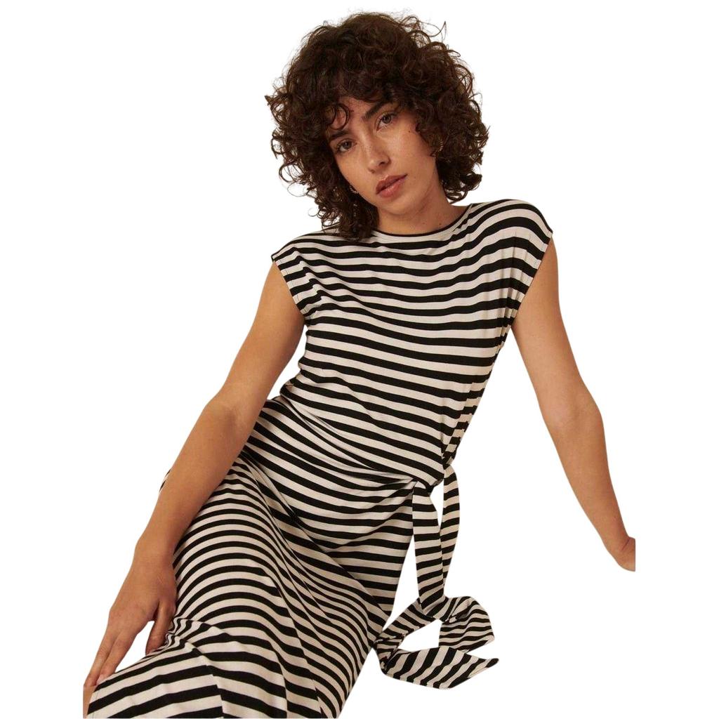 Nobody´s Child Womens/Ladies Horizontal Stripe Boat Neck T-Shirt Dress