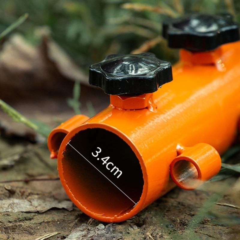 Canopies Rod Fixed Tube Adjustable Tent Canopies Holder Camping Awnings Rod Holder Windproof Canopies Rod Fixed Tube Stand