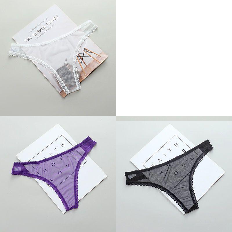 Tanga de Malla Transparente de Tiro Bajo para un Look Sedoso y Coqueto