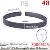 Plastic Headband Accessories Sun HatWomen's Handcrafted Headband Overhead Sun HatRough Hair Band