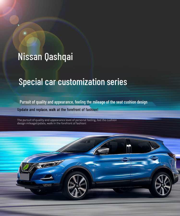 Cojín de asiento Qashqai: Funda Universal, Transpirable, para Todas las Estaciones, para Modificación Dedicada del Qashqai