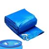 Round Pool Cover Swimming Pool Cover Protector Dustproof Hot Tub Protective Lid With Drawstring for Outdoor Yard Backyard